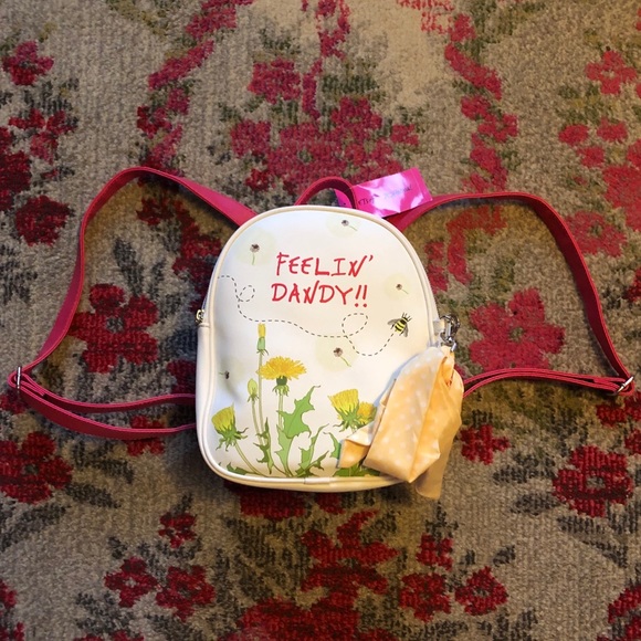 Betsey Johnson Handbags - NWT Betsey Johnson Mini Backpack